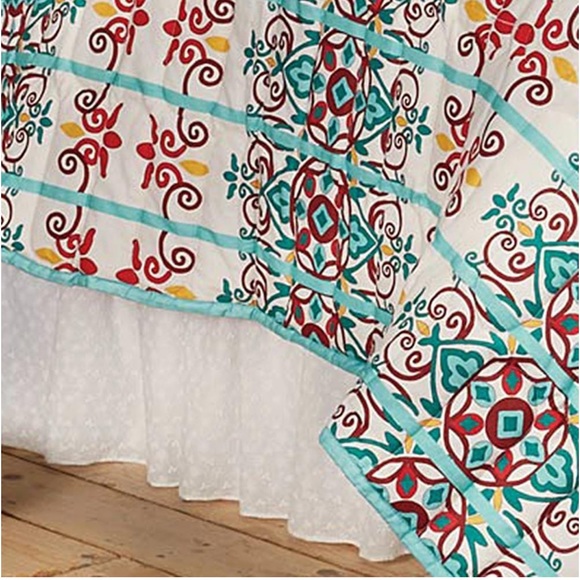 Brand New HiEnd Accents Sonora Luxury Quilt Queen Comforter Set - Picture 3 of 5